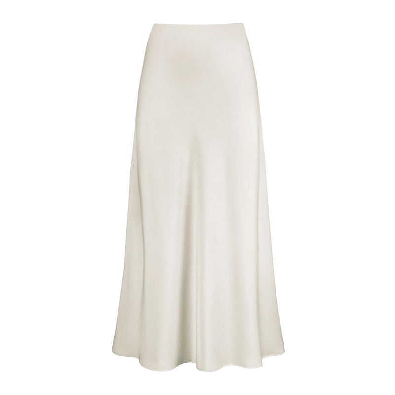 THE EMILIA SATIN SKIRT